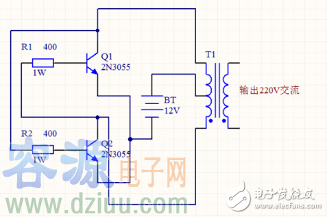 升壓器12v升220v電路圖(七款電路原理圖詳解)