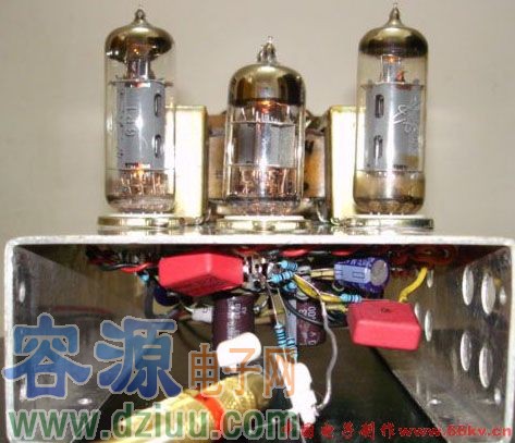 電子管收音做成的膽機