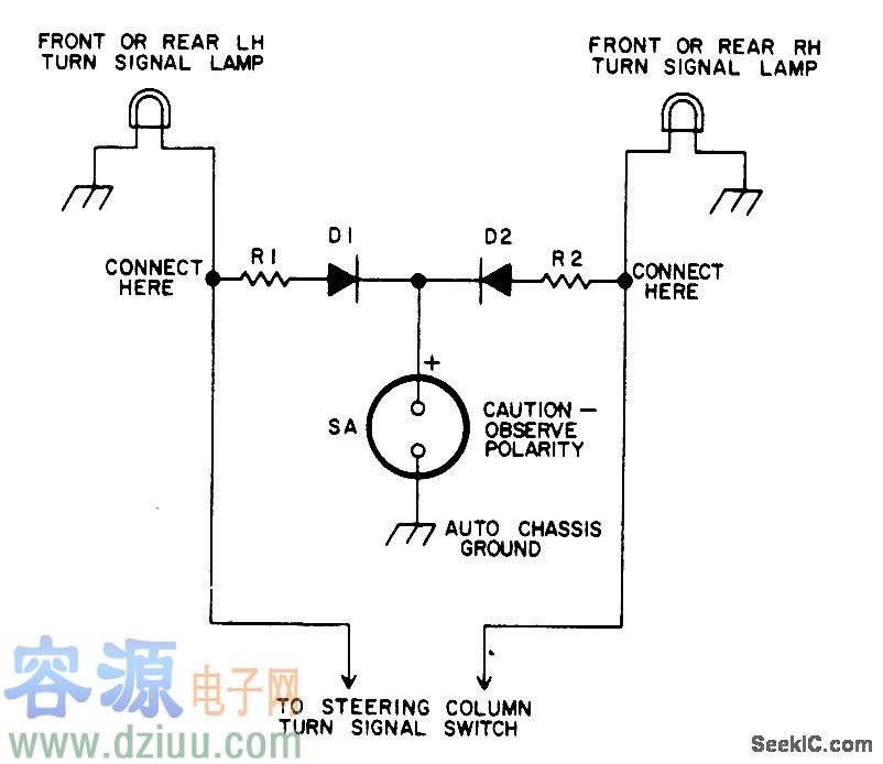 音頻轉向信號電路