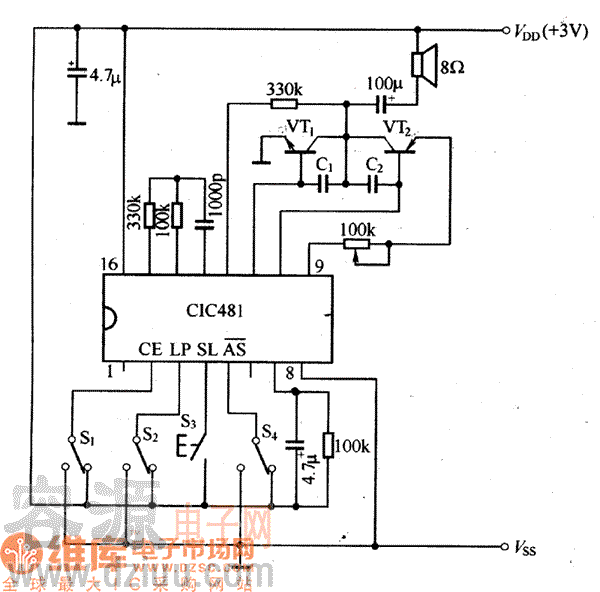 集成電路典型應(yīng)用電路