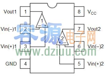 ha17358內(nèi)部電路 ha17358內(nèi)部電路
