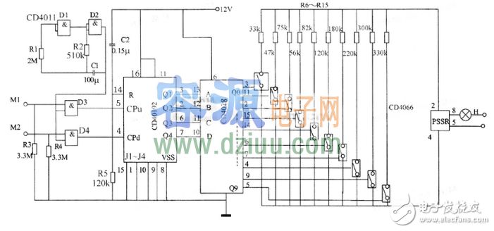 簡易遙控開關(guān)電路圖大全