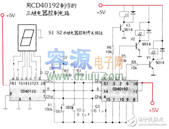 簡易遙控開關(guān)電路圖大全