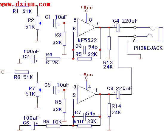 NE5532應用電路圖